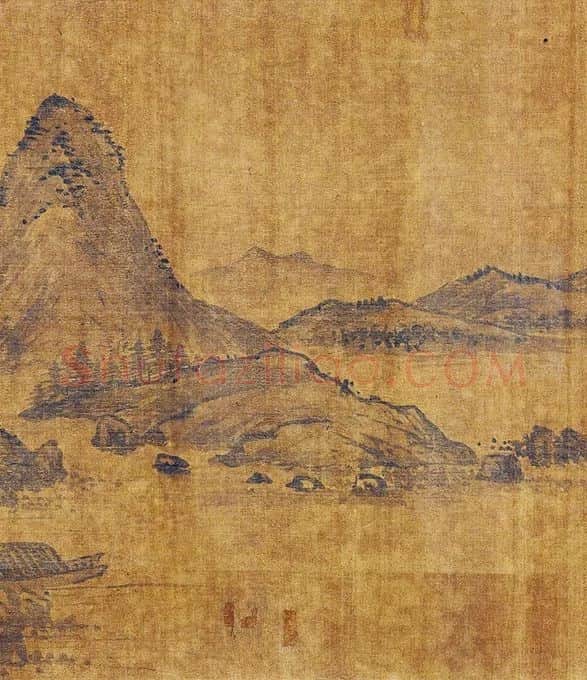 吴镇《仿荆浩唐人渔父图卷》_11