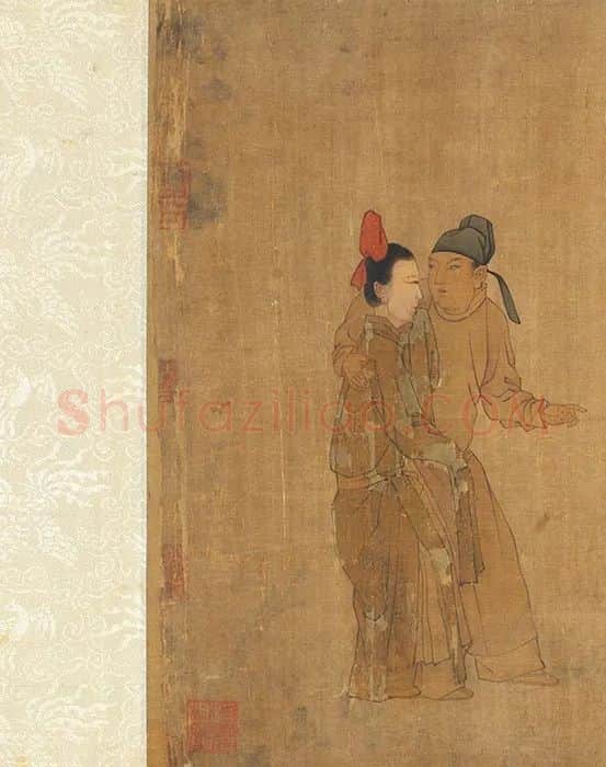 顾闳中《韩熙载夜宴图摹本》_05