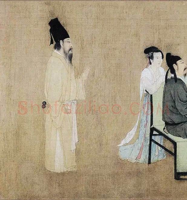 顾闳中《韩熙载夜宴图》卷_10