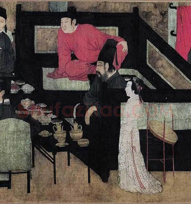 顾闳中《韩熙载夜宴图》卷_20