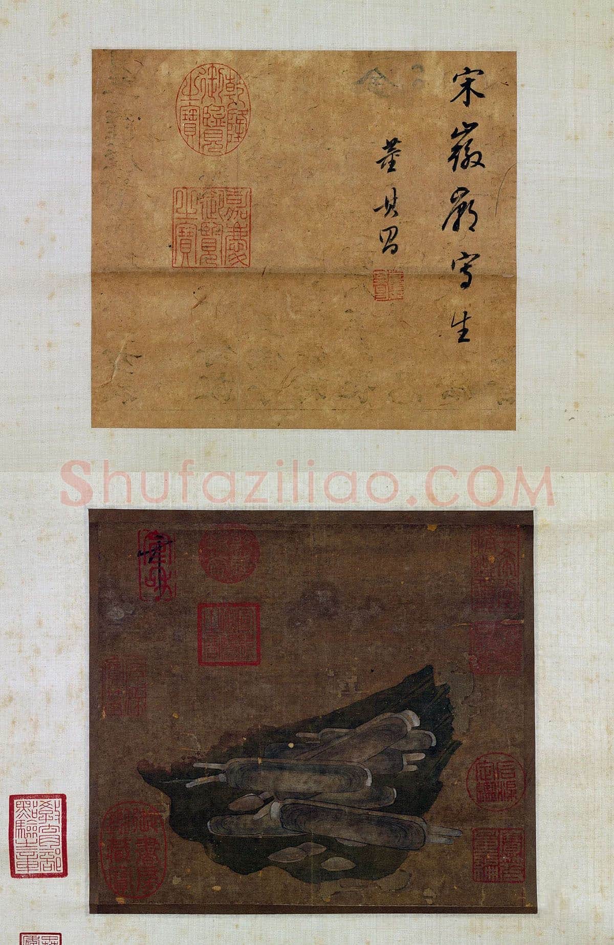 宋徽宗工笔画写生
