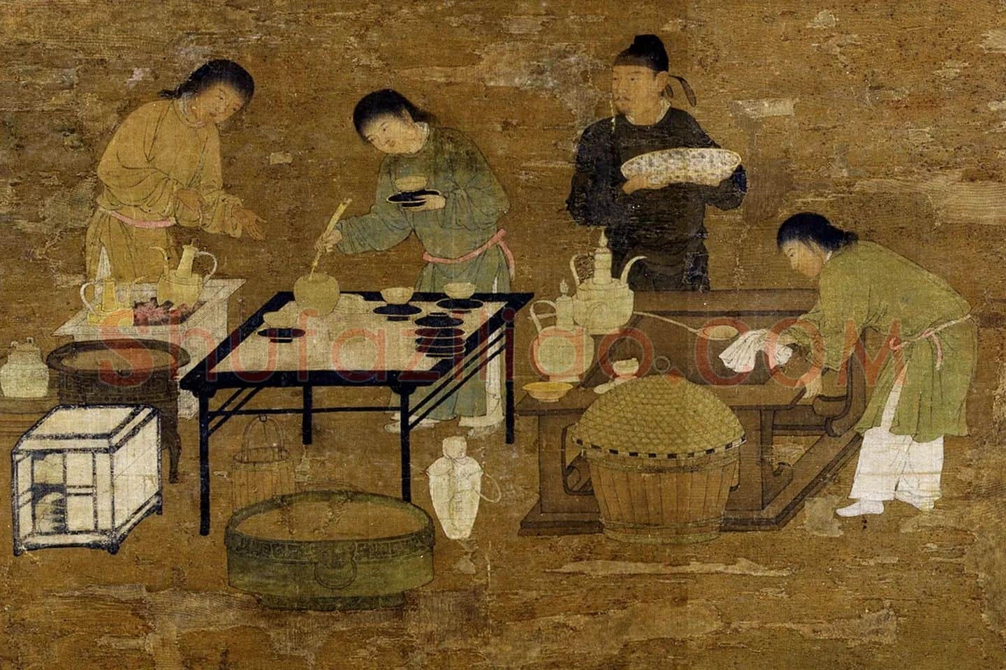 文会图局部 (2)
