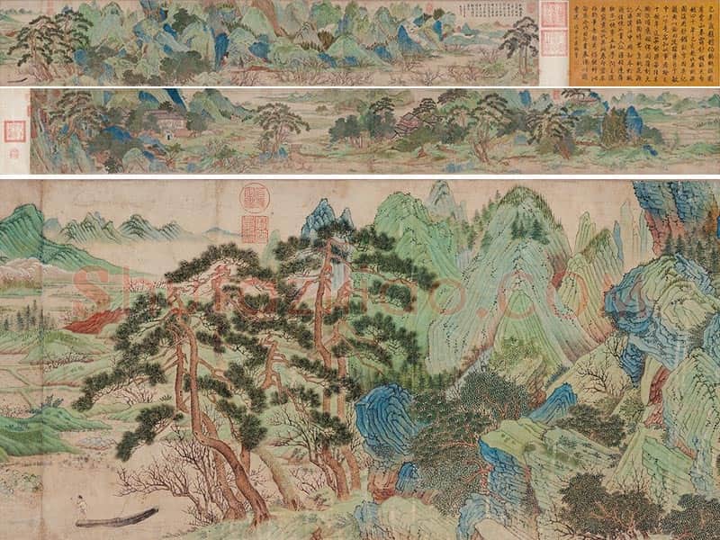仇英《桃花源图》全卷