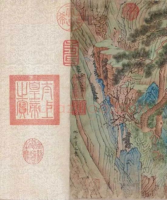 仇英《桃源图》卷_01