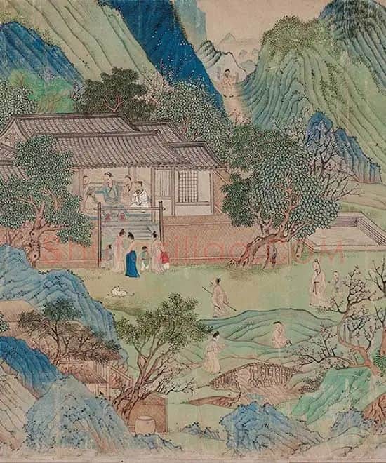 仇英《桃源图》卷_03