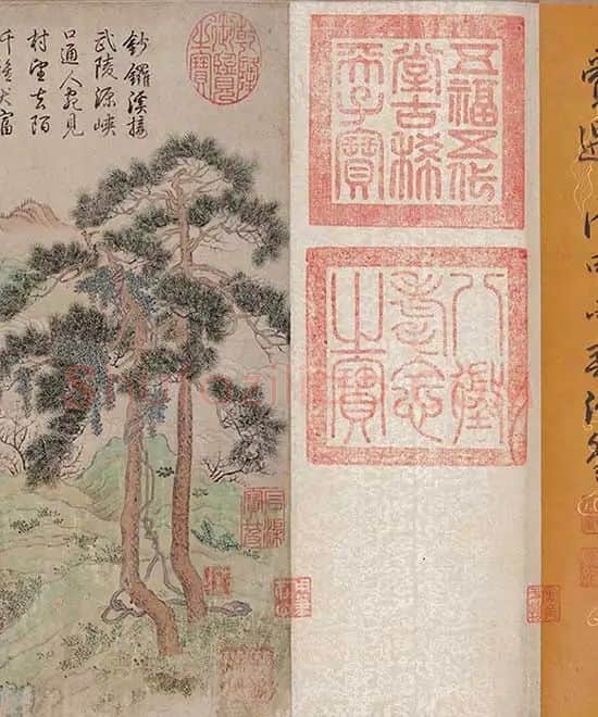 仇英《桃源图》卷_18
