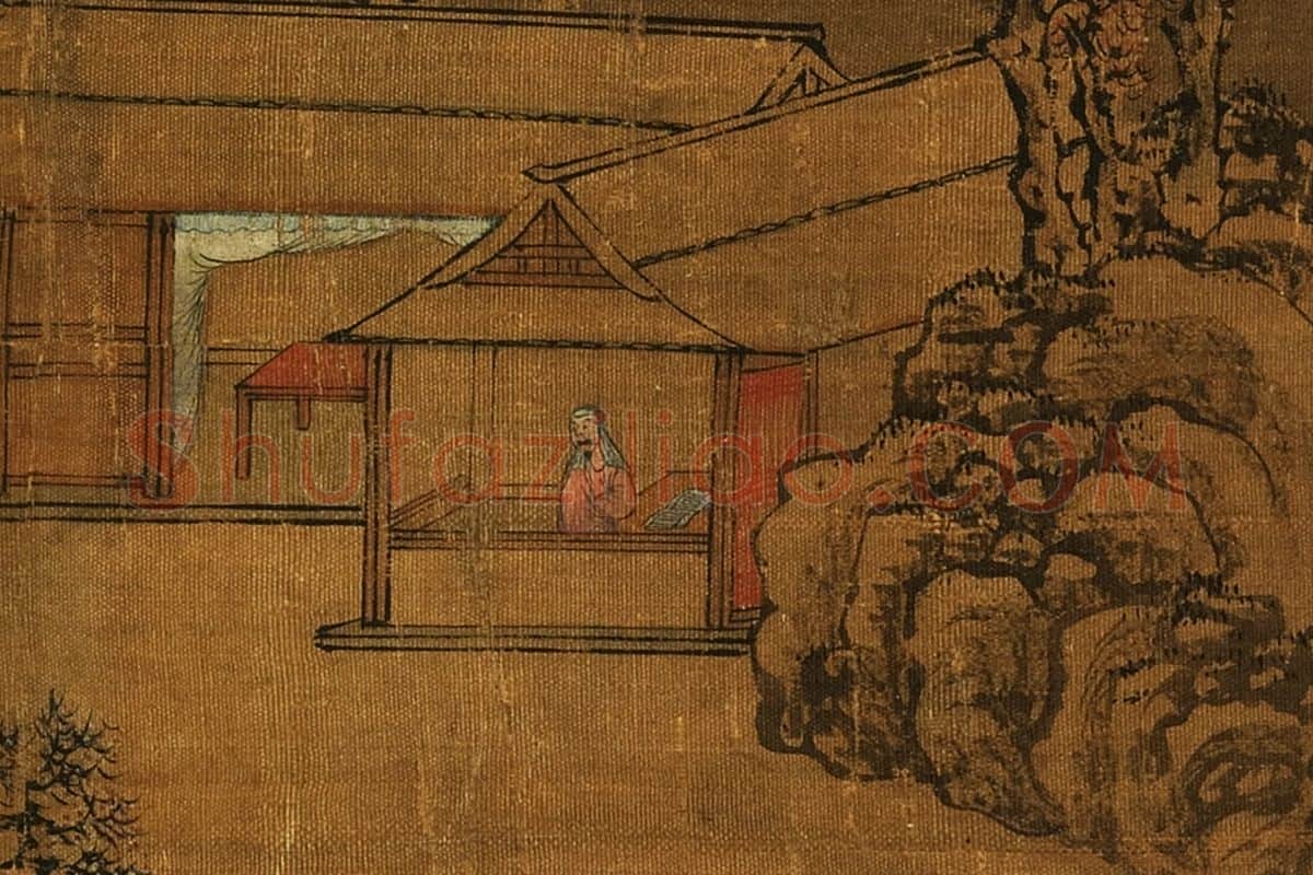 夏圭梅雪诗庐局部 (1)