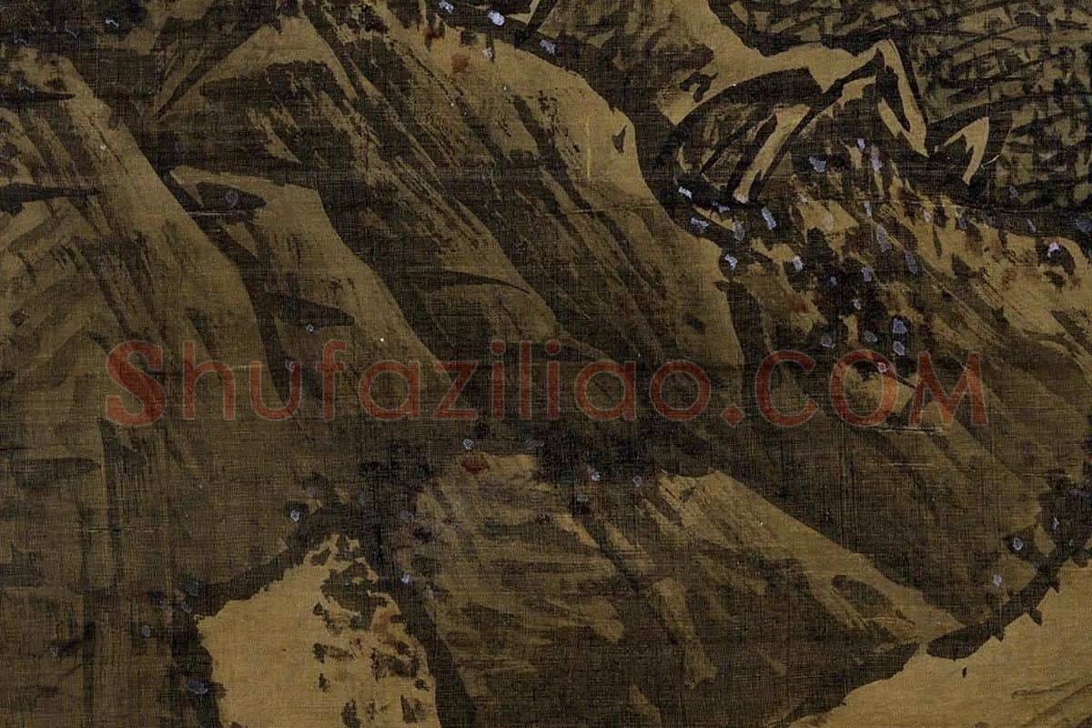 传夏圭《雪屐探梅图》局部 (4)