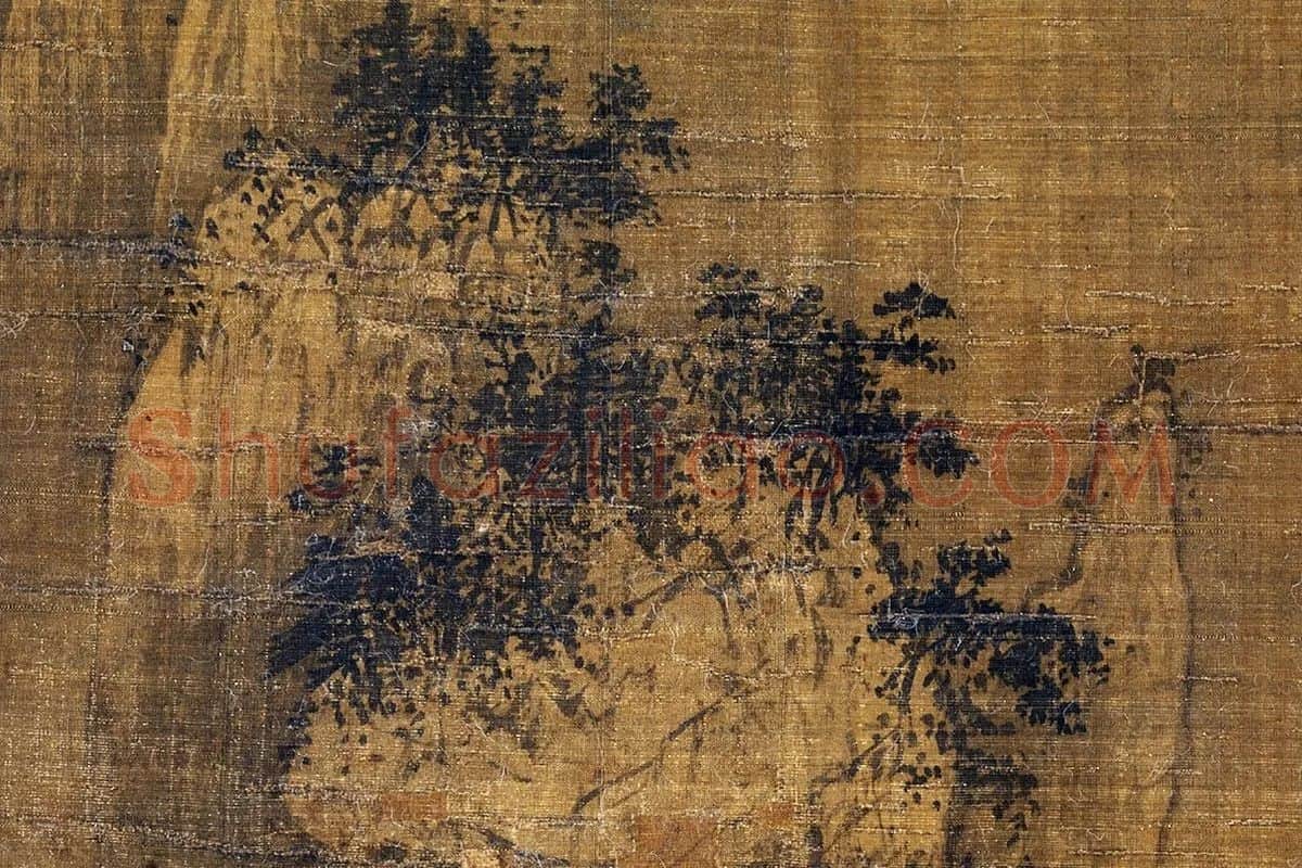 宋夏珪山水局部 (4)