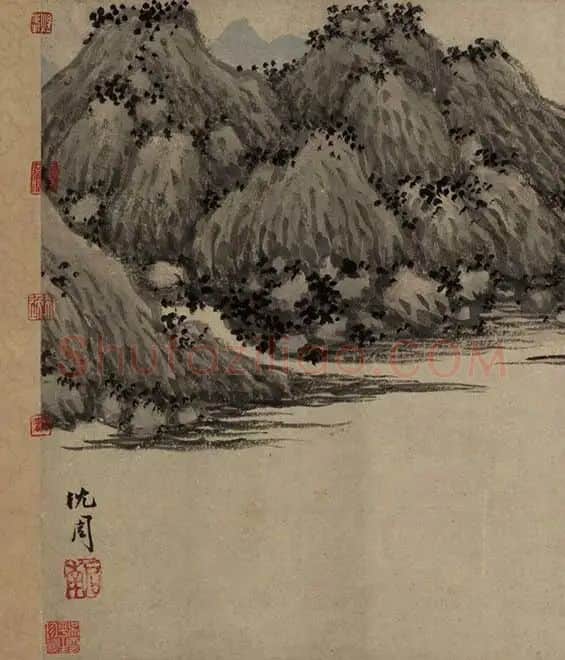 沈周京江送别图_20