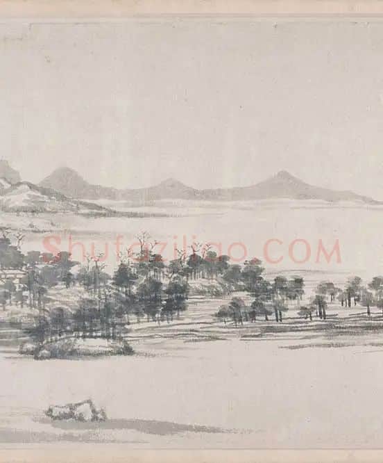 黄公望《富春山居图》全卷_18