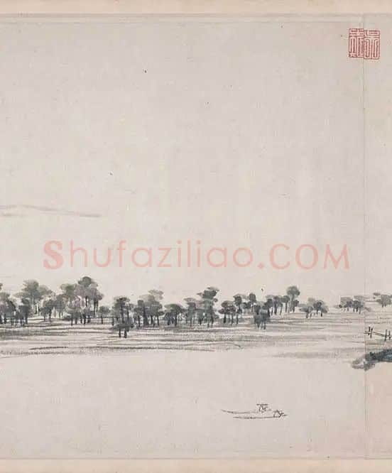黄公望《富春山居图》全卷_19
