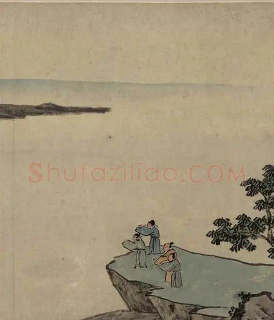 沈周京江送别图_23