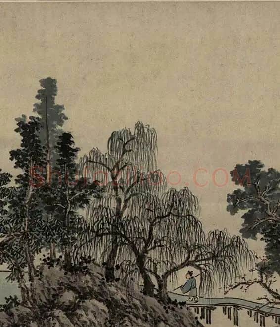 沈周京江送别图_24