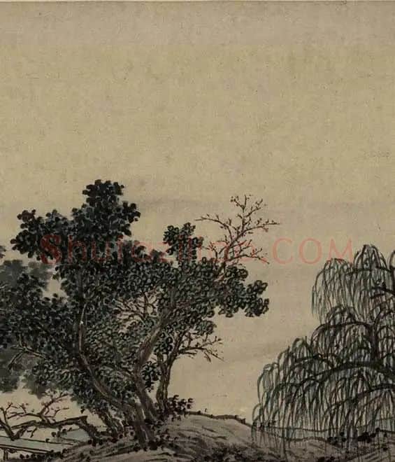 沈周京江送别图_25