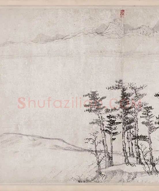 黄公望《富春山居图》全卷_23
