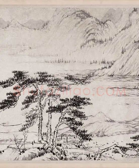 黄公望《富春山居图》全卷_24
