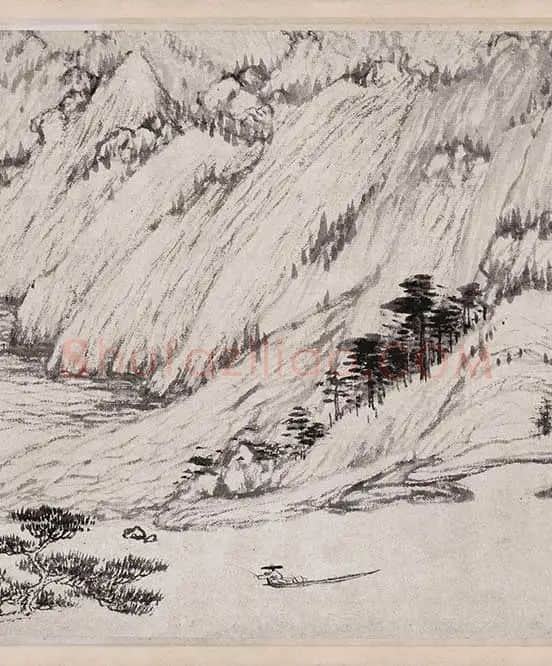黄公望《富春山居图》全卷_25