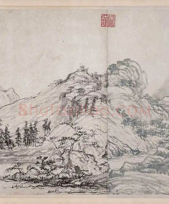 黄公望《富春山居图》全卷_27