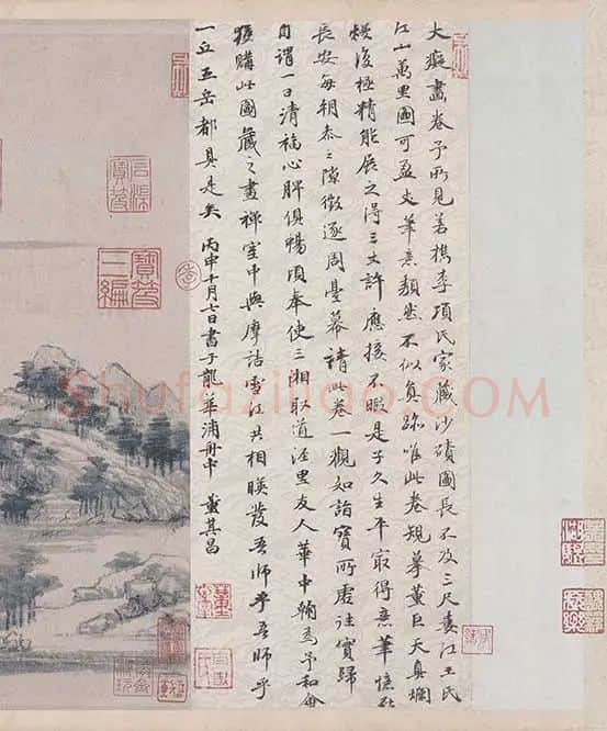 黄公望《富春山居图》全卷_35