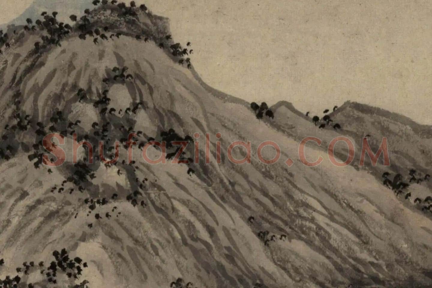 沈周《京江送别图卷》局部 (7)