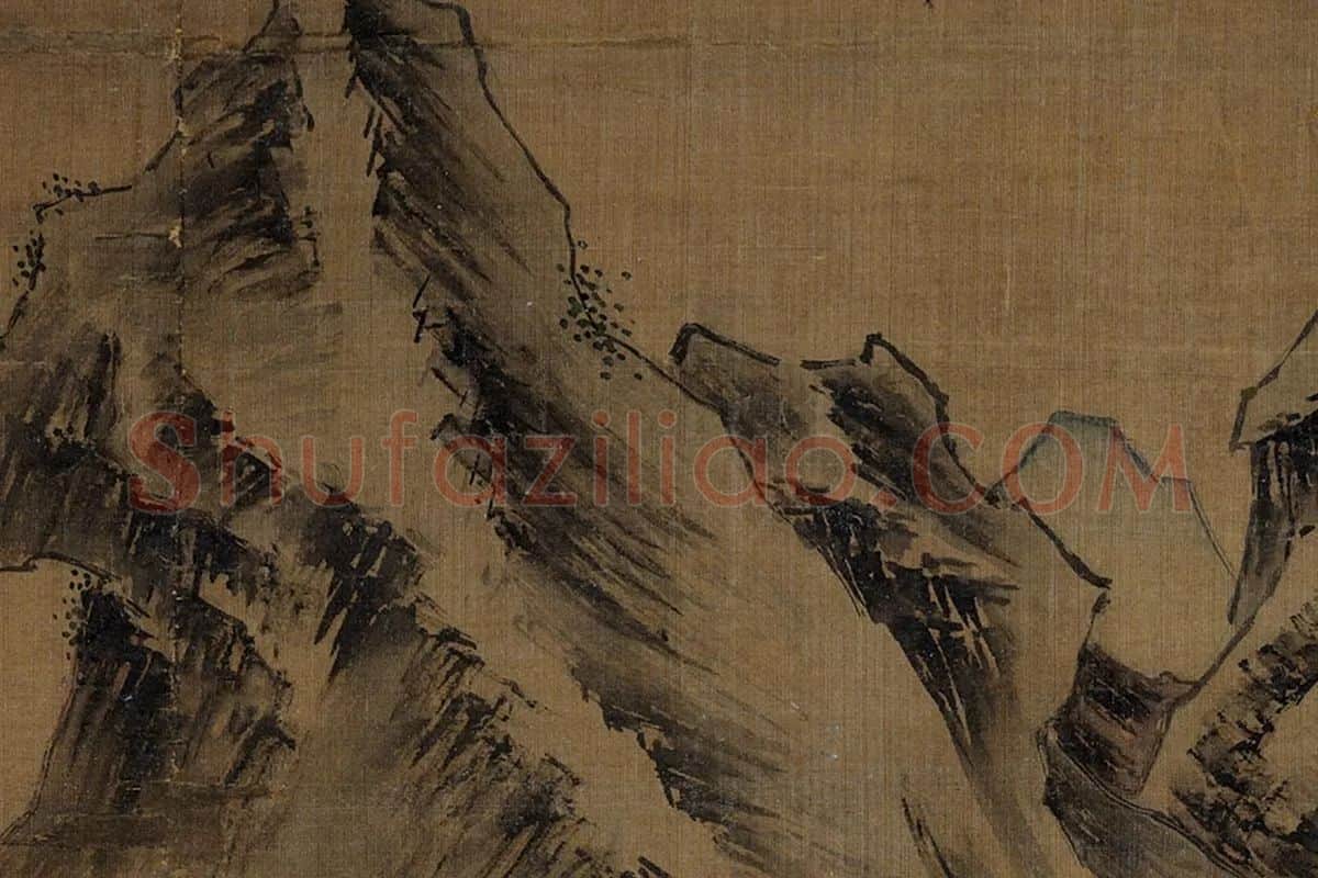 郭熙《滕王阁轴》局部 (9)