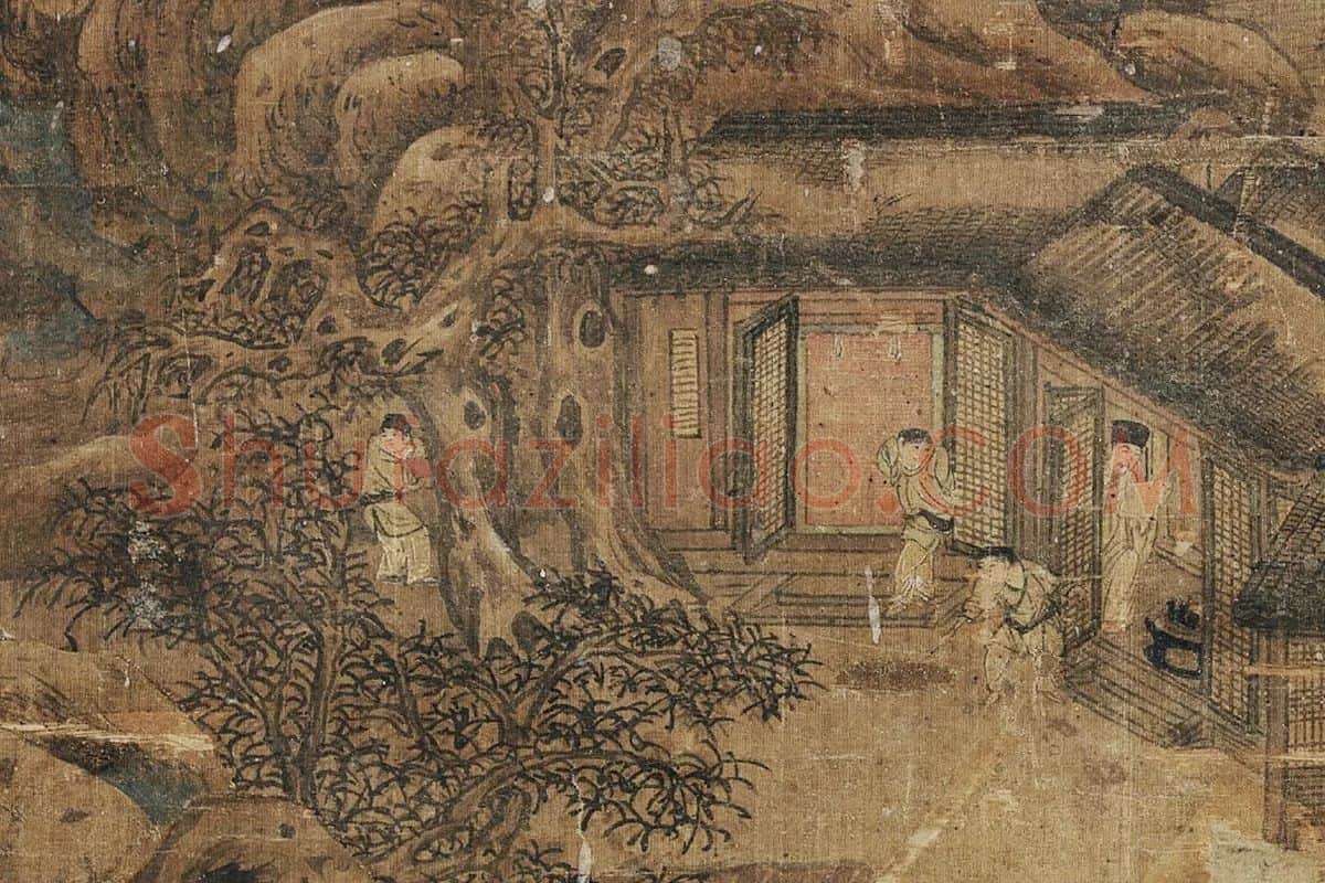 郭熙《庆春图》局部 (2)