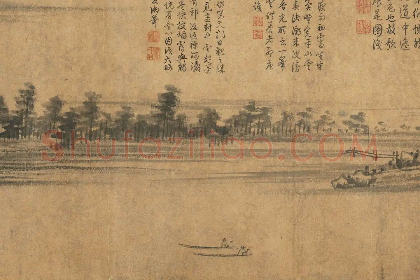 富春山居图子明卷局部 (19)