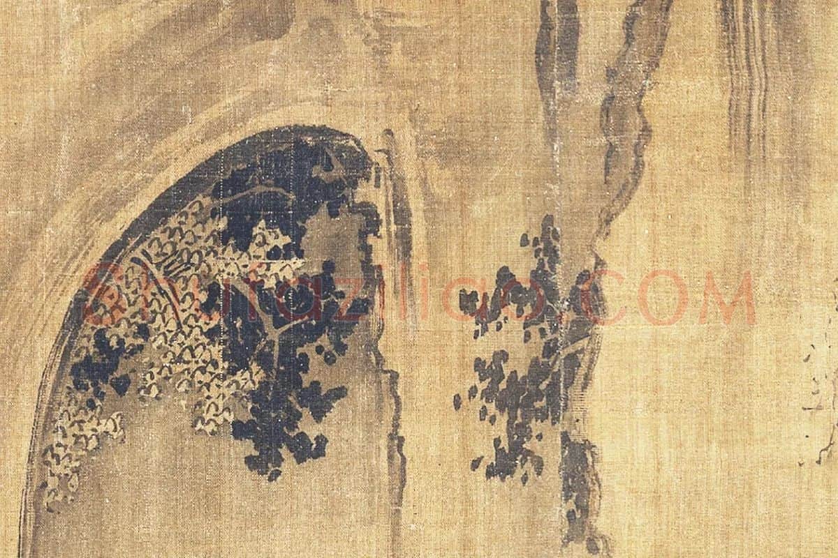 郭熙云烟揽胜图局部 (7)