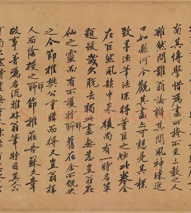 黄公望《富春山居图·无用师卷》全卷_10