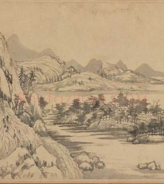 黄公望《富春山居图·无用师卷》全卷_16