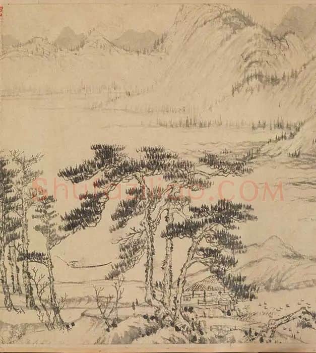 黄公望《富春山居图·无用师卷》全卷_22