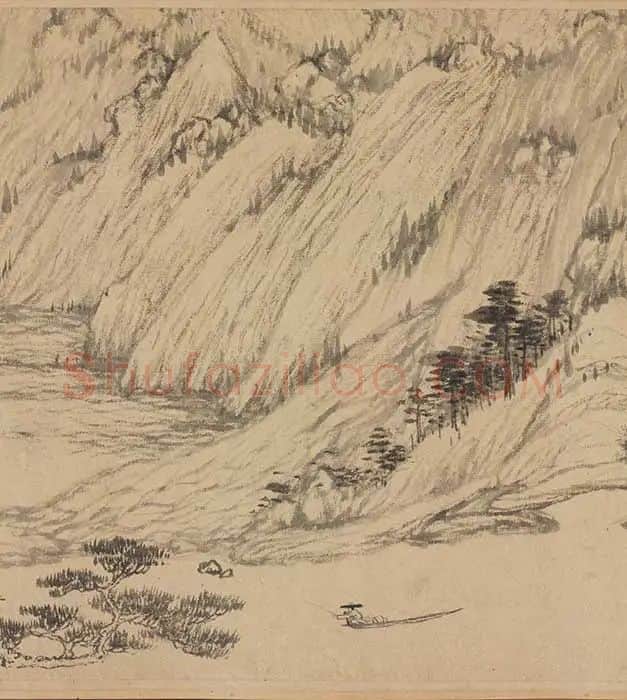 黄公望《富春山居图·无用师卷》全卷_23
