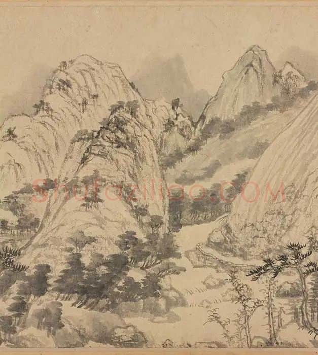 黄公望《富春山居图·无用师卷》全卷_26