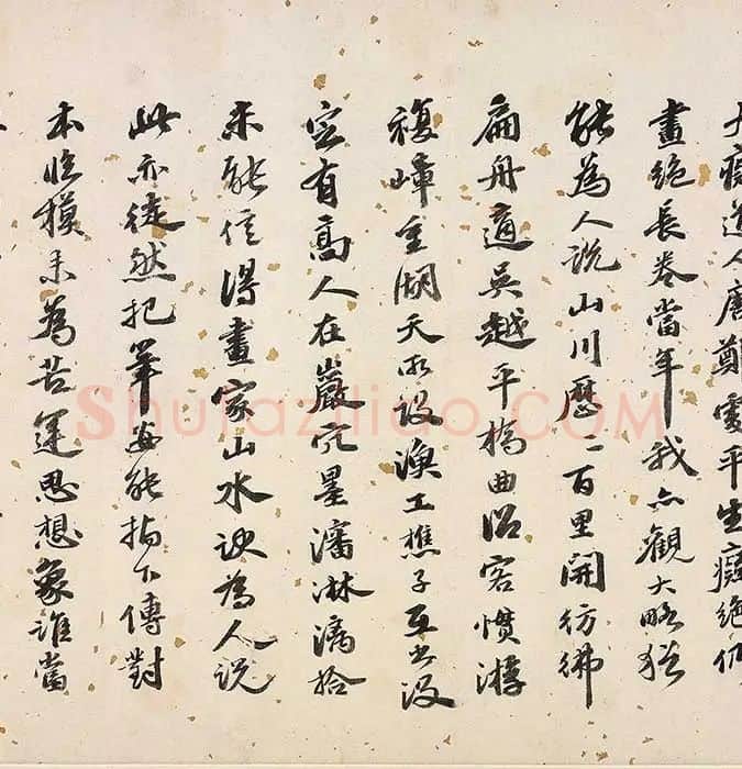 沈周仿黄公望富春山居图_03