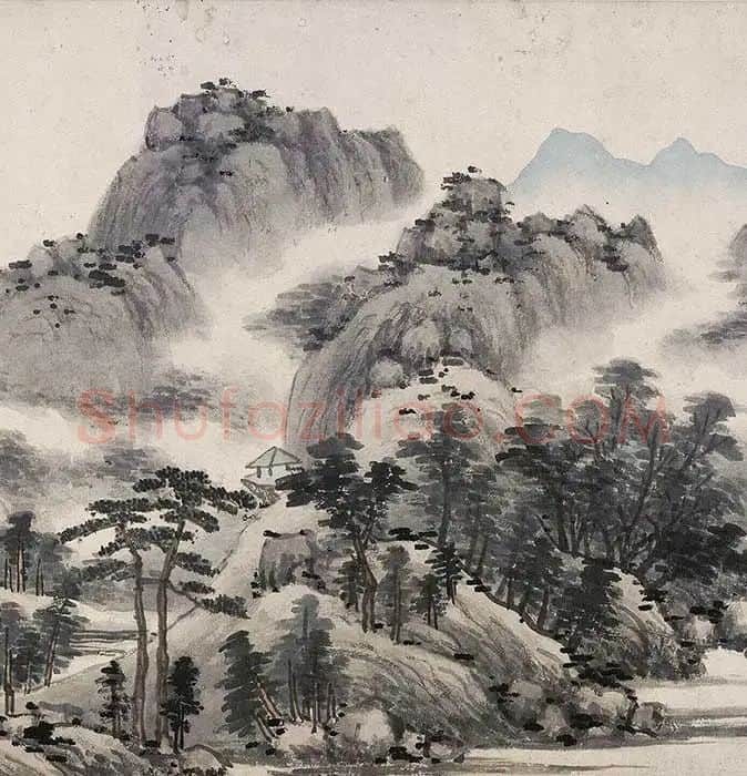 沈周仿黄公望富春山居图_20