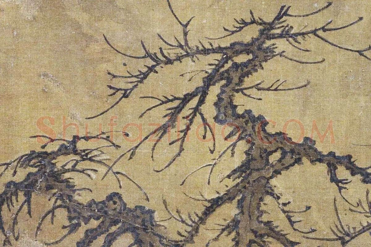 郭熙《雪山行旅图》局部 (6)