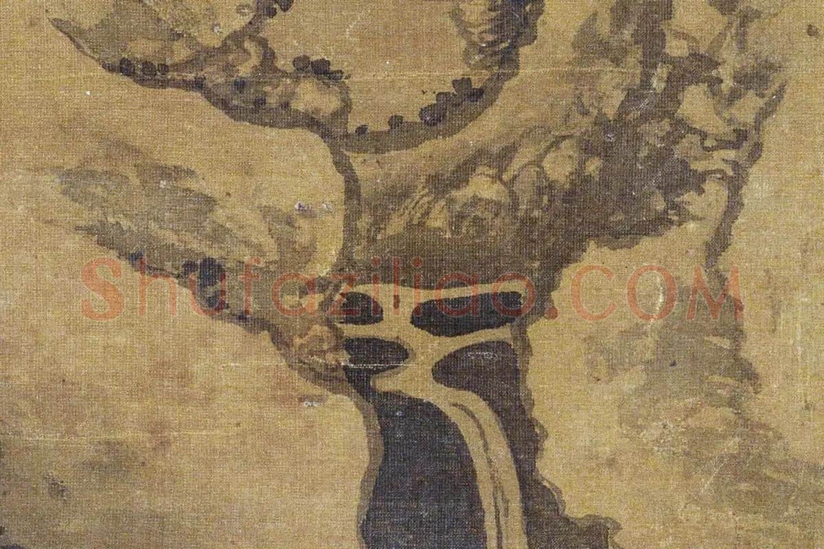 郭熙《雪山行旅图》局部 (10)
