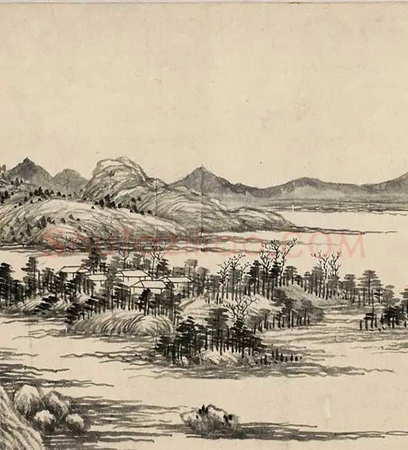 王翚《临富春山居图》_15