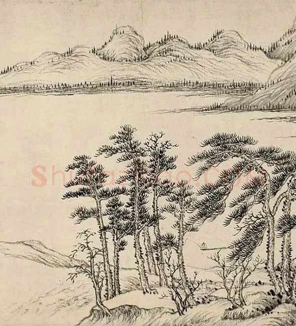 王翚《临富春山居图》_20