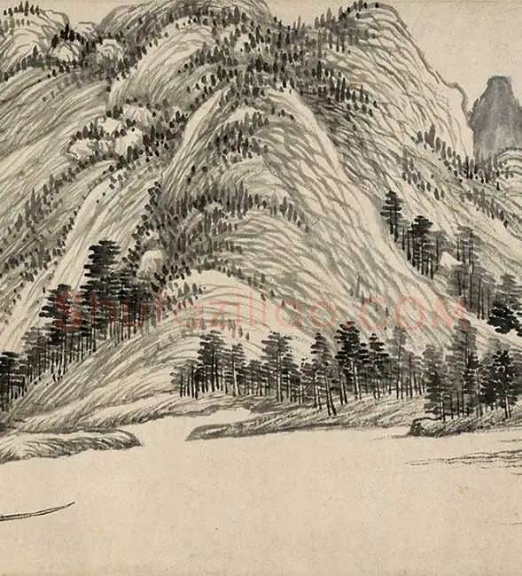 王翚《临富春山居图》_22