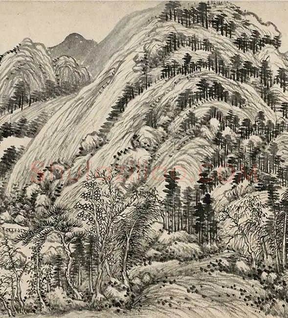 王翚《临富春山居图》_25