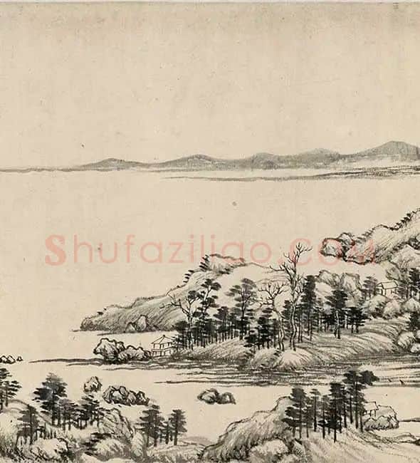 王翚《临富春山居图》_29