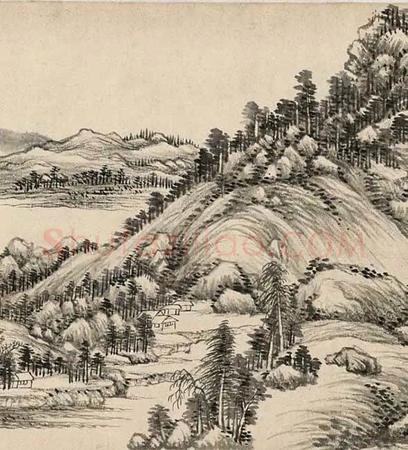 王翚《临富春山居图》_31