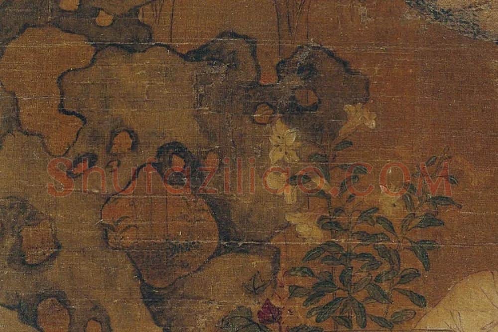 周文矩《戏婴甘露图》局部 (2)