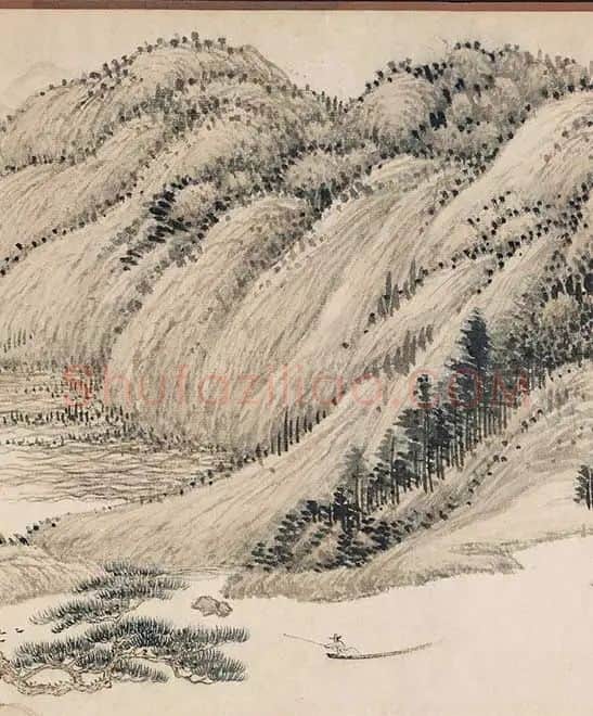王翚《仿富春山居图》_18