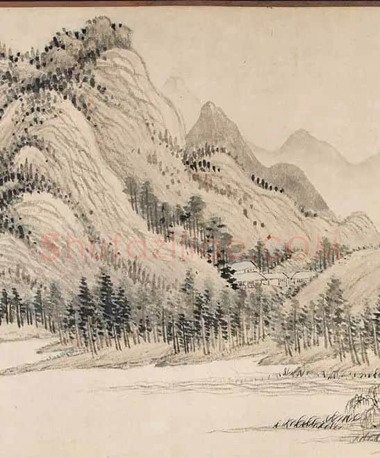 王翚《仿富春山居图》_19