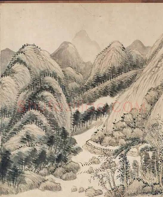 王翚《仿富春山居图》_21