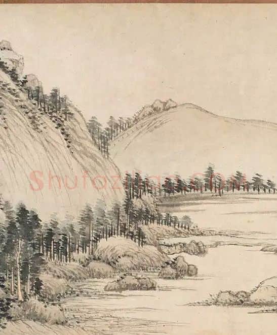 王翚《仿富春山居图》_29