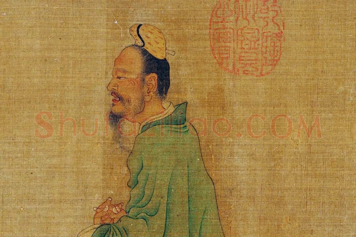 周文矩人物画《明皇会棋图》局部 (7)
